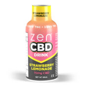 Zen CBD Strawberry-Lemonade 70mg CBD Drink 60ml (10pcs/display) - Image 2