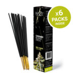HaZe Cannabis Incense Sticks - Nag Champa Scented (6packs/display) wholesale HaZe Cannabis Incense Sticks - Nag Champa Scented