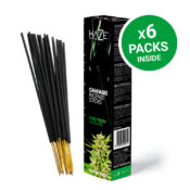 wholesale HaZe Cannabis Incense Sticks - Pure Fresh Cannabis Leaves
