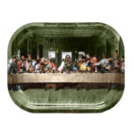 The Last Session Small Metal Rolling Tray wholesale last supper small