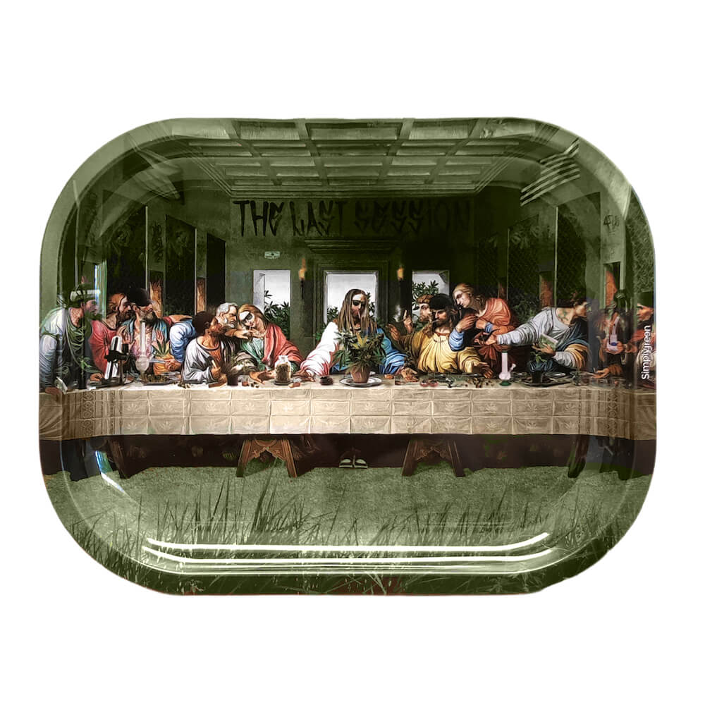 wholesale-last-supper-small wholesale The Last Session Small Metal Rolling Tray