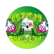 Beuz Metal Grinder Skeleton 4 Parts - 50mm (6pcs/display) - Image 2