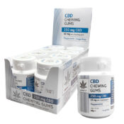 Cannaline 250mg CBD Chewing Gums Peppermint (8pcs/display)