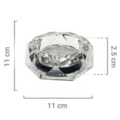 Best Buds Crystal Ashtray with Giftbox Girl Scout Cookies - Image 7