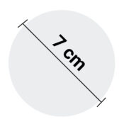 Best Buds Silicone Mixing Bowl 7cm Black with Green Logo (12pcs/bag) - Image 3