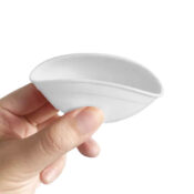 Best Buds Silicone Mixing Bowl 7cm White with Black Logo (12pcs/bag) - Image 2