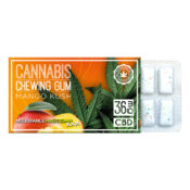 HaZe Cannabis Chewing Gum Mango 36mg CBD (24pcs/display) - Image 2