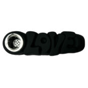 Love Silicone Pipe Black 12cm - Image 3