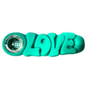 Love Silicone Pipe Turquoise 12cm - Image 3