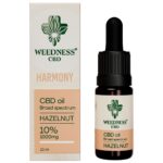 Weedness Hazelnut 10% CBD Oil (10ml) wholesale weedness hazelnut cbd oil 10 1