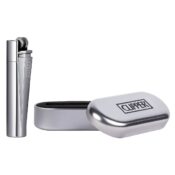 Clipper The Bulldog Silver Metal Lighters + Giftbox (12pcs/display) - Image 4