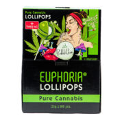 Euphoria Cannabis Lollipops Pure Cannabis (25gx100pcs) - Image 2
