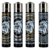 Clipper The Bulldog Lighters Inca (48 pcs/display)