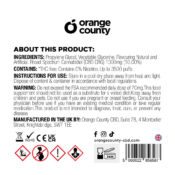 Orange County CBD 10ml Penna Vape usa e getta Miami Blueberry 600mg CBD + 400mg CBG - 3500 sbuffi (10 pezzi:display)