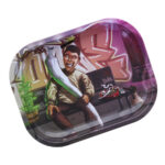 Wholesale Beuz Highman Metal Mini Rolling Tray 14 x 18 cm