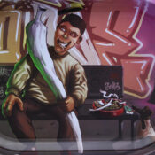 Wholesale Beuz Highman Metal Mini Rolling Tray 14 x 18 cm 2