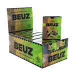 Wholesale Beuz Unrefined Pre-Rolled Cardboard Filter Tips (12pcs:display)
