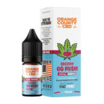 Orange County CBD Cali E-Liquid Cherry OG Kush Wholesale Orange County CBD 10ml Cali E Liquid Cherry OG Kush 300mg CBD 10pcsdisplay