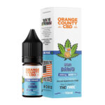 Wholesale Orange County CBD 10ml Cali E Liquid Star Dawg Kush 300mg CBD 10pcsdisplay