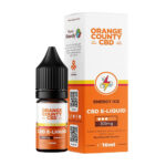 Wholesale Orange County CBD 10ml E-liquid Energy Ice 300mg CBD (10pcs:display)