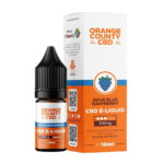 Wholesale Orange County CBD 10ml E liquid Sour Blue Raspberry 300mg CBD 10pcsdisplay