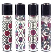 Clipper Lighters Roses and Gold (24pcs/display)