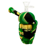 wholesale-camouflage-green-grenade-silicone-bong-with-removable-pieces-16cm-3