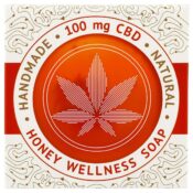Cannaline Handmade Honey Wellness Soap 100mg CBD - Image 3