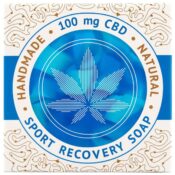 Cannaline Handmade Soap Sport Recovery 100mg CBD - Image 3