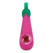 wholesale-purple-aubergine-silicone-pipe-with-removable-pieces-10cm-1