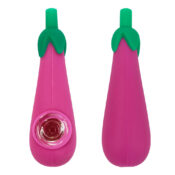 wholesale-purple-aubergine-silicone-pipe-with-removable-pieces-10cm