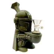 venta al por mayor-espacio-hero-gris-silicona-bong-piezas-extraíbles-15cm-1