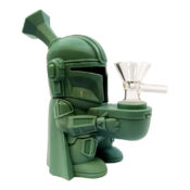 wholesale-space-hero-sage-silicone-bong-with-removable-pieces-14-5cm-1