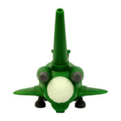 Submarine Green Silicone Bong with Removable Pieces 13cm - Image 3