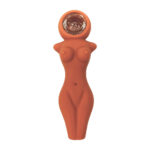 wholesale-tan-nude-figure-silicone-pipe-12cm