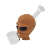 Alien Glass-Silicone Pipe (6pcs/display) - Image 4