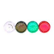 Champ High Plastic Grinder Rainbow 3 Parts - 61mm (12pcs/display) - Image 3