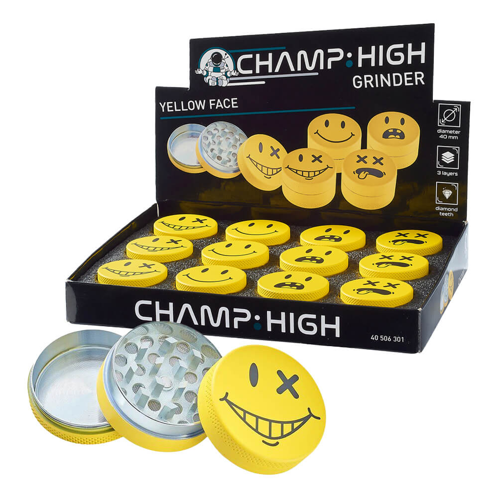 wholesale-champ-high-yellow-face-grinder-3-parts-40mm-12pcs-display wholesale-champ-high-yellow-face-grinder-3-parts-40mm-12pcs-display