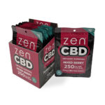 Zen CBD Mixed Berry Gummies 250mg per Bag (10pcs/display) wholesale zen cbd mixed berry gummies 250mg per bag 10pcs display