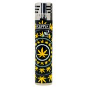 Clipper Jet Flame Lighters Posh Weeds (24pcs/display) - Image 2