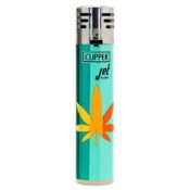 Clipper Jet Flame Lighters Posh Weeds (24pcs/display) - Image 3