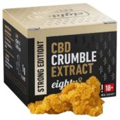 Eighty8 CBD Extract Crumble 86.21% CBD 1g (8pcs/display)