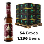 Cannabis Cherry Beer 4.5% Gold Leaf 330ml (54boxes/1.296beers) wholesale-cannabis-cherry-beer-4-5-gold-leaf-330ml-54boxes-1-296beers-1