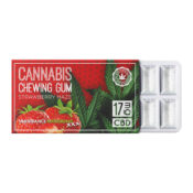 Großhandel-erdbeer-haze-17mg-cbd-cannabis-kaugummis-thc-frei-24pcs-display-1