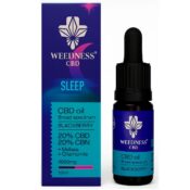 Weedness CBD Sleep Oil Blackberry Flavor 2000mg CBD + 2000mg CBN (10ml)