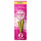 Twisted Hemp Cones California Dream (10pcs/display) - Image 2