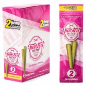 Twisted Hemp Cones California Dream (10pcs/display)