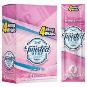 Twisted Hemp Wraps Bubble Pop (15pcs/display)