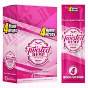 Twisted Hemp Wraps California Dream (15pcs/display)