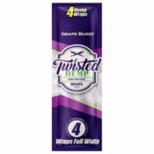 Twisted Hemp Wraps Grape Burst (15pcs/display) - Image 2